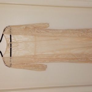 H.I.P Crochet Long Cardigan size Small